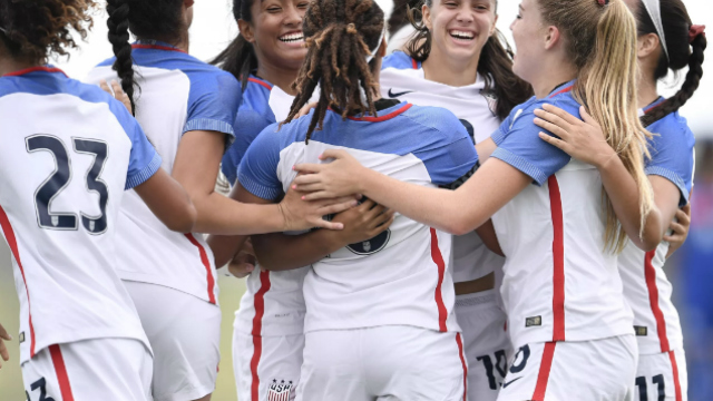 U.S. U17 WNT cruises past Bermuda