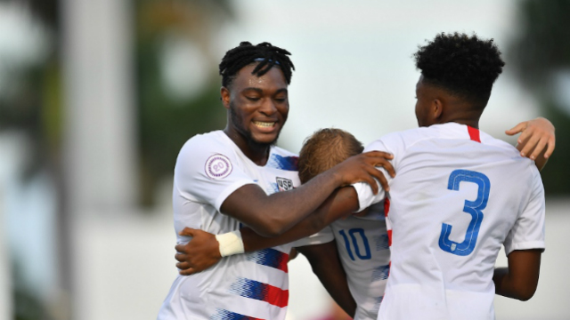 U.S. U20 MNT tops Puerto Rico 7-1