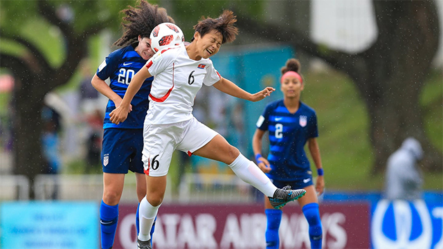 U17 WNT fall in second World Cup match