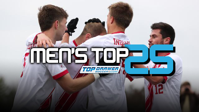 TopDrawerSoccer Men’s DI Top 25: Nov. 19