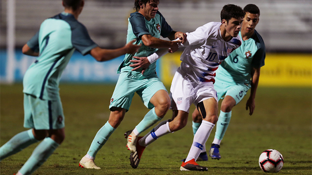 U17 MNT standouts at the Nike Friendlies