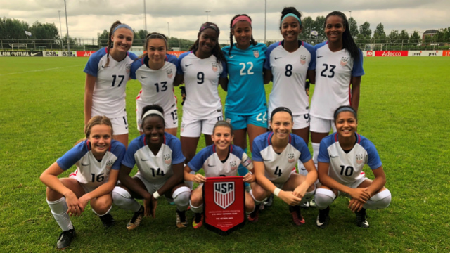 U17 WNT opens 2019 with Europe trip