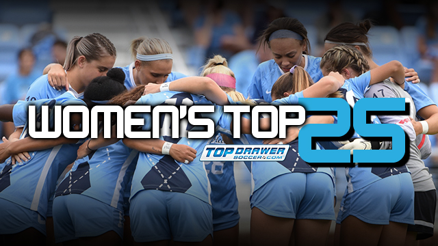 TDS Women's Division I Top 25: Sept. 9