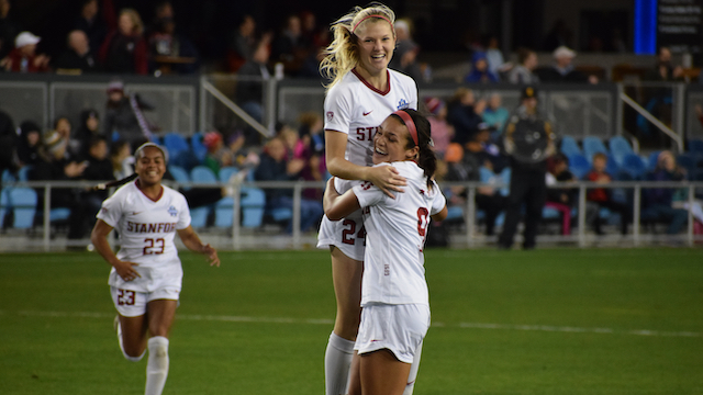 Stanford, UNC advance to Championship