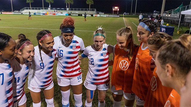 Harvey announces U20 WNT camp roster