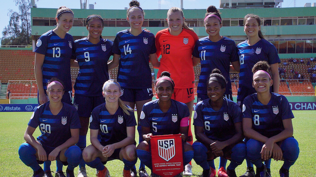 USA U20s book spot at World Cup