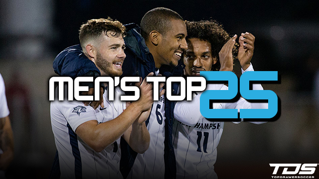 TDS Men's Division I Top 25: October 4