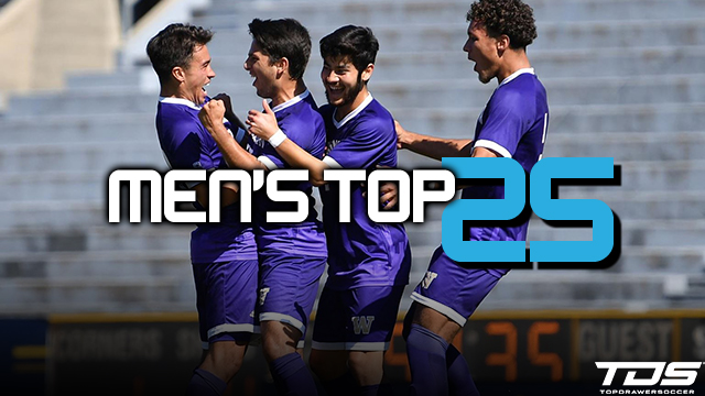 TDS Men's Division I Top 25: October 11