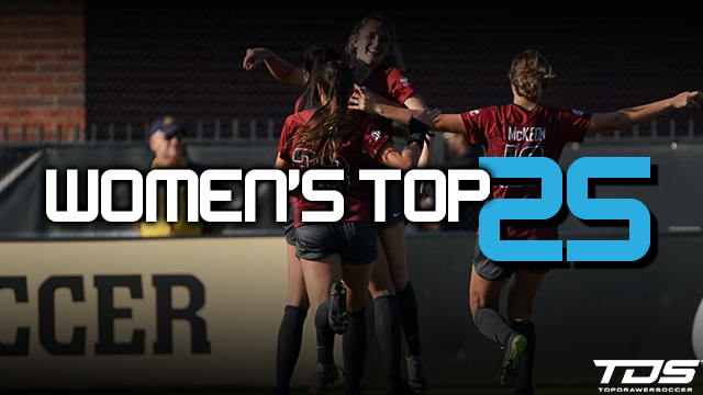 TDS Women's Division I Top 25: October 18