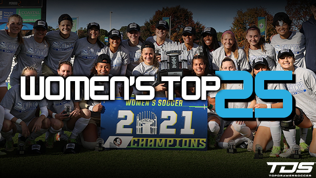 TDS Women's Division I Top 25: Nov. 8