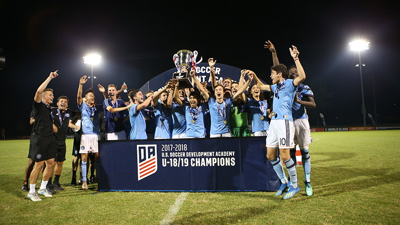 NYCFC Academy producing pro, DI stars