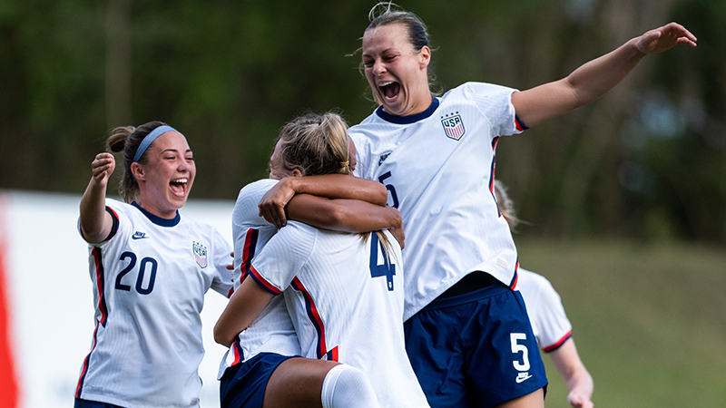 U.S. U20 WNT rolls into Concacaf semifinals