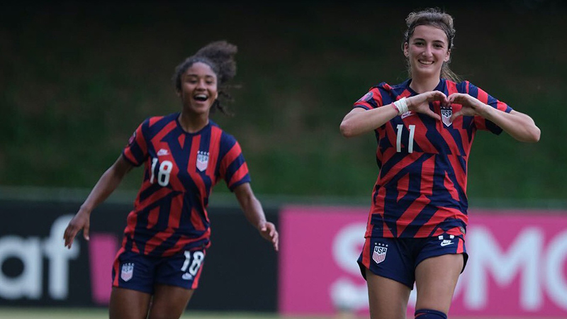 Highlights: U17 WNT wins fourth straight