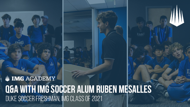 Q&A with Duke freshman Ruben Mesalles