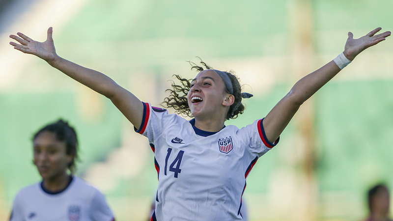 U17 WNT beats Mexico, wins Concacaf