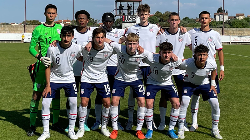 U17 MNT scrapes by Portugal, 2-1