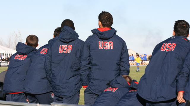 U17 MNT coaches on player development