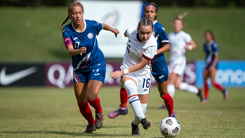 U17 WNT Roster for Friendlies in Spain