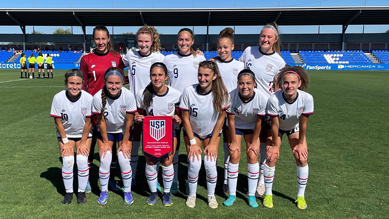 U17 WNT Win Two, Draw One in Europe