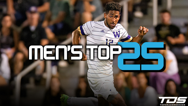 TDS Men's Division I Top 25: September 9