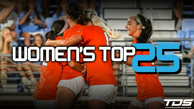 TDS Women's Division I Top 25: Sept. 16