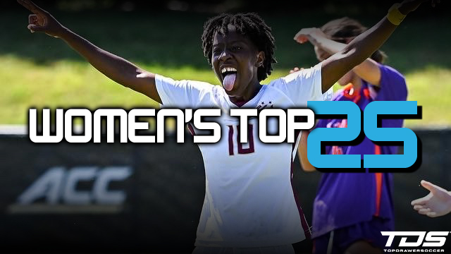 TDS Women's Division I Top 25: September 26