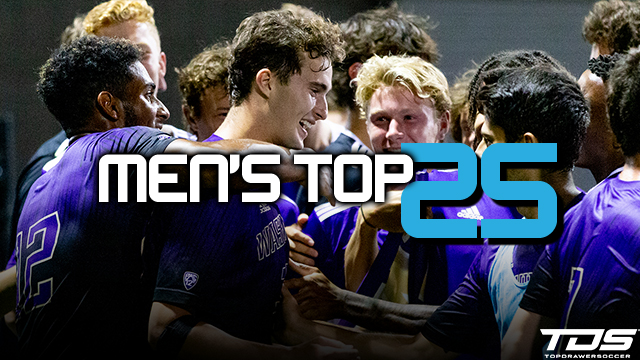 TDS Men's Division I Top 25: October 3