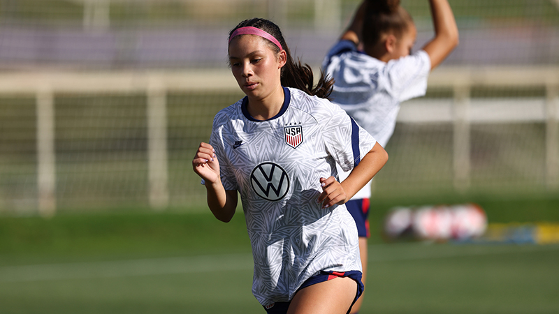 Under-16 WNT Heads to Portland