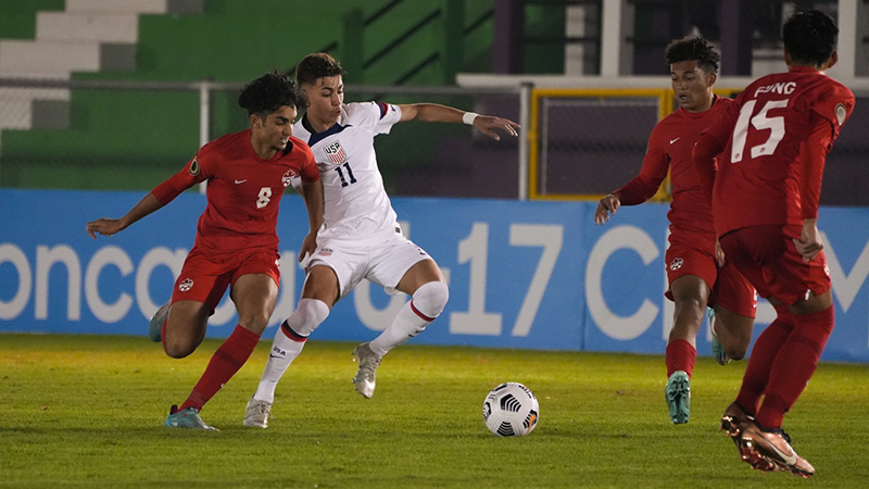 U.S. U17 MNT Defeats Canada, Wins Group