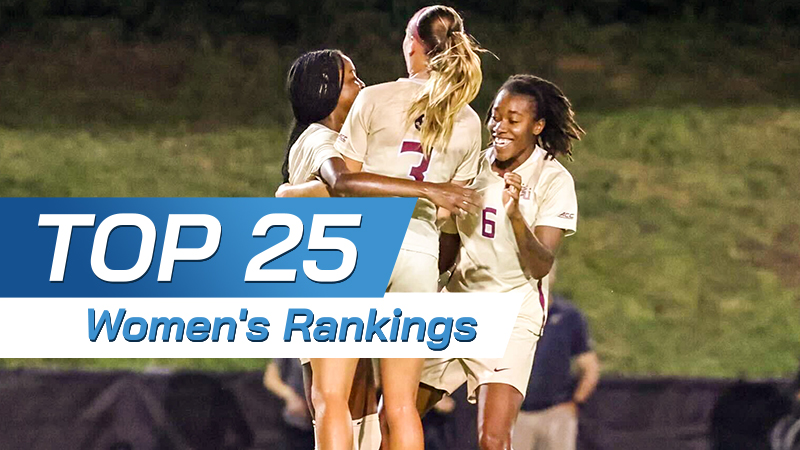 TDS Women's Division I Top 25: October 2