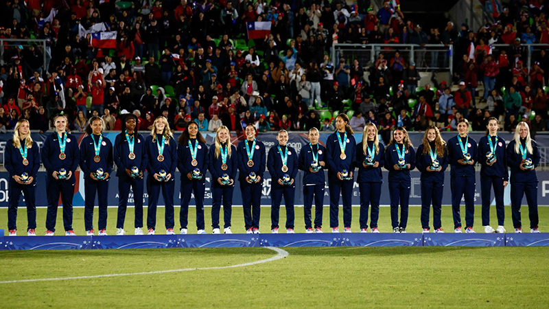 U19 WNT Finish Second at Pan-American Games