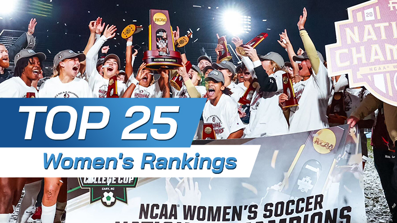 Postseason Women's Division I Top 25