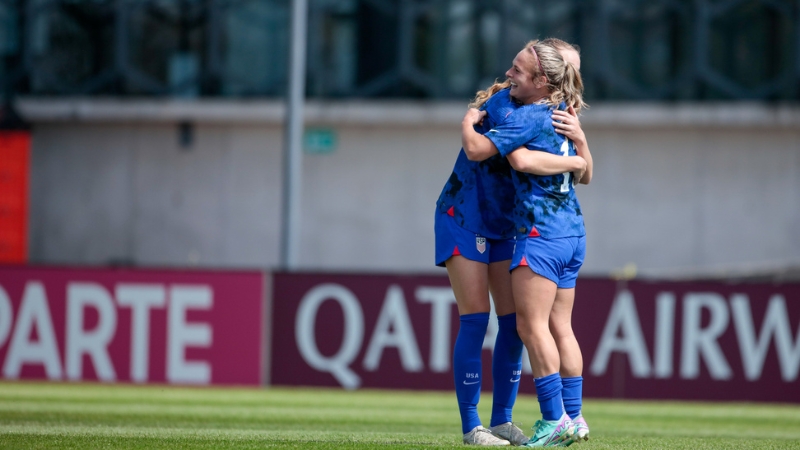 U.S. U17 Victorious Versus Puerto Rico