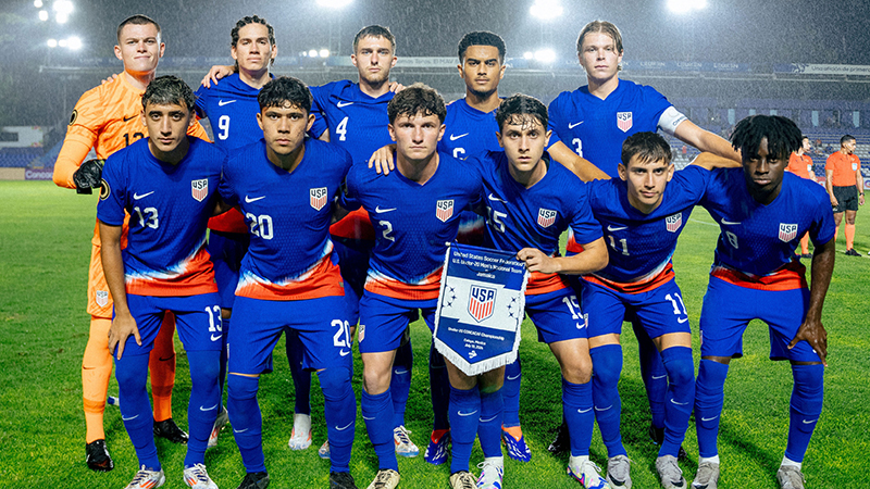 U.S. U20 MNT Dominates Group Opener