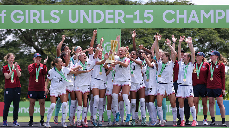 U.S. U15 GNT Wins Concacaf Championship