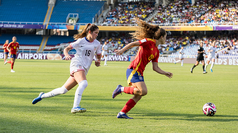 U20 WNT Falls 1-0 Versus Spain