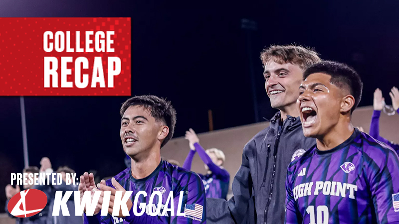 Best of Men's College Soccer Week Eight