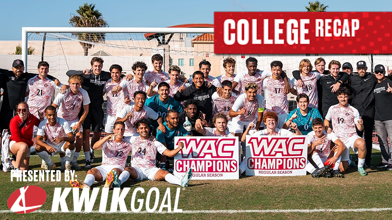 Best of Men's College Soccer Week 11