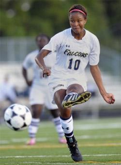 girls club soccer player imani dorsey