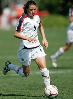 girls club soccer player morgan andrews