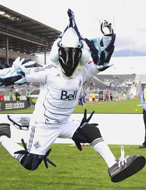 vancouver whitecaps mascot