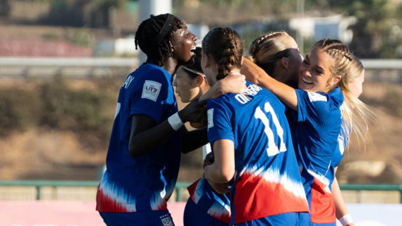 U17 WNT Defeats China 5-2 at World Cup