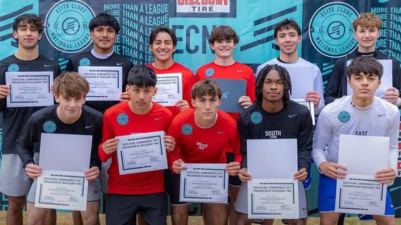 ECNL Boys Conference Cup Best XI