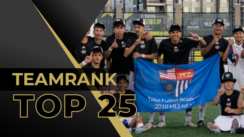 TopDrawerSoccer TeamRank Update - Boys