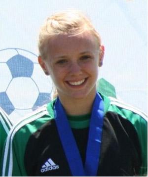 girls club soccer player casey whitfield