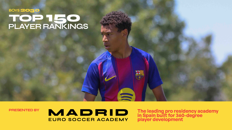 MESA Academy Player Rankings: Boys 2030