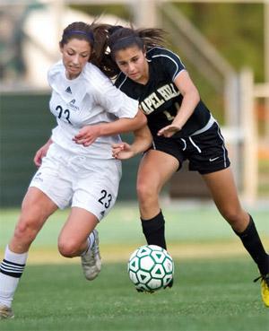 girls club soccer player monica trickett.