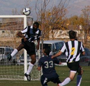 Elite club soccer players from Met Oval compete.