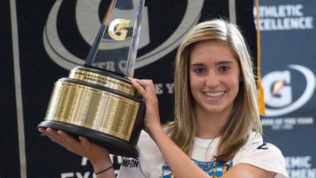 No. 1 ranked player gets Gatorade POY