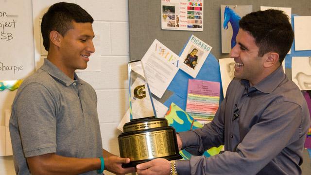 Luis Rendon awarded Gatorade POY